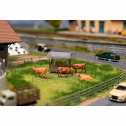 FALLER 180235, 1:87, Marrone, 4 pz
