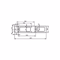 Piastra di montaggio per TS 4000 e 5000