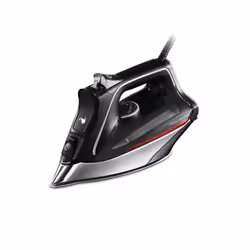 Rowenta DW8210 PRO MASTER, Ferro da stiro a secco e a vapore, Piastra solare Microsteam 400 HD Laser, 2 m, 200 g/min, Nero, R ...