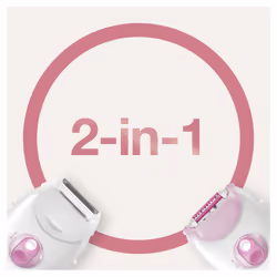 Braun Silk-épil 3 Silk-?pil 3-270, Epilatore Donna Per La Rimozione Duratura Dei Peli - Bianco/Rosa - Vista aggiuntiva 5