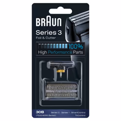 Braun Series 3 Testina di Ricambio per Rasoio Elettrico Uomo 30B Nero - Compatibile Con I Rasoi . Per Una Rasatura Perfetta O ...