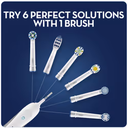 Oral-B Cross Action 4p 4 pz Blu, Bianco - Vista aggiuntiva 6