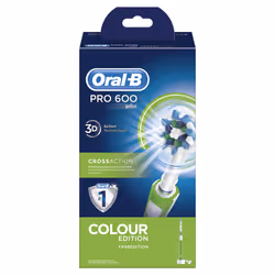 Oral-B PRO Spazzolino elettrico ricaricabile 600 CrossAction Green Edition Braun - Vista aggiuntiva 5