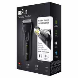 Braun Series 3 ProSkin 3020s Rasoio Elettrico, Nero - Rasoio Elettrico Ricaricabile - Vista aggiuntiva 6