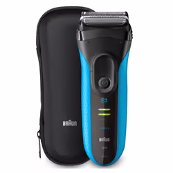 Braun Series 3 ProSkin 3045s Rasoio Trimmer Nero, Blu - Vista aggiuntiva 7