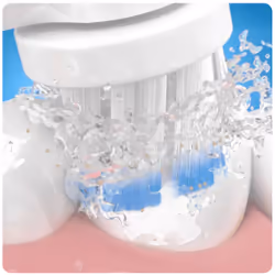 Oral-B PRO 700 Sensi Ultrathin Adulto Spazzolino rotante-oscillante Blu - Vista aggiuntiva 4
