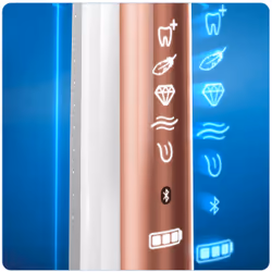 Oral-B Genius 9300 CrossAction Adulto Spazzolino rotante-oscillante Rose Gold - Vista aggiuntiva 7