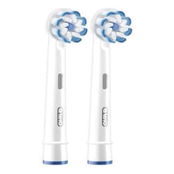 Oral-B EB 60-2 testina per spazzolino 2 pz Blu, Bianco