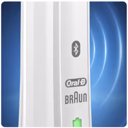 Oral-B SmartSeries Smart 4 4000N CrossAction Adulto Spazzolino rotante-oscillante Bianco - Vista aggiuntiva 8