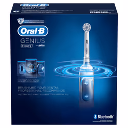 Oral-B Smart Genius 8100S Sensi Ultrathin Adulto Spazzolino rotante-oscillante Bianco, Argento - Vista aggiuntiva 4