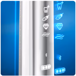 Oral-B Smart Genius 8100S Sensi Ultrathin Adulto Spazzolino rotante-oscillante Bianco, Argento - Vista aggiuntiva 8