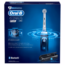 Oral-B Genius 9100S Sensi Ultrathin Adulto Spazzolino rotante-oscillante Nero - Vista aggiuntiva 4