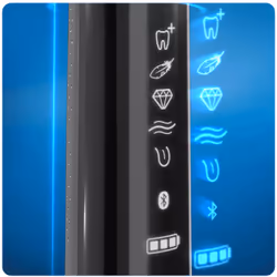 Oral-B Genius 9100S Sensi Ultrathin Adulto Spazzolino rotante-oscillante Nero - Vista aggiuntiva 7