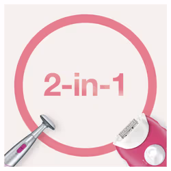 Braun Silk-épil 3 -420, Epilatore Elettrico Donna Per La Rimozione Duratura Dei Peli - Bianco/Rosa - Vista aggiuntiva 4