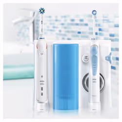 Oral-B Oral Center Spazzolino Elettrico Smart 5000 e Idropulsore Oxyjet con 4 Testine Oxyjet + 6 Testine Di Ricambio - Vista aggiuntiva 7