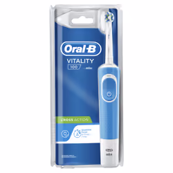 Oral-B Vitality 100 Cross Action Adulto Spazzolino rotante-oscillante Blu - Vista aggiuntiva 2
