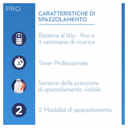 Oral-B PRO Spazzolino Elettrico Ricaricabile 2 - 2500 + Custodia Da Viaggio - Vista aggiuntiva 8