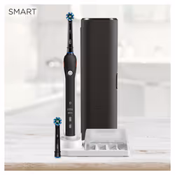 Oral-B SmartSeries Spazzolino Elettrico Braun Smart 4 4500 Nero - Vista aggiuntiva 4