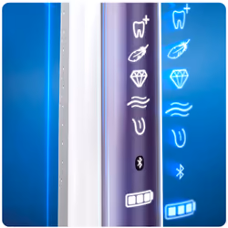 Oral-B Genius 10100S Orchid Purple Adulto Spazzolino rotante-oscillante Viola - Vista aggiuntiva 7