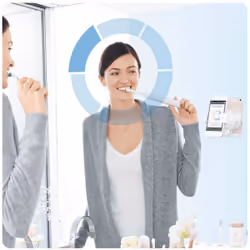 Oral-B Genius 10100S Orchid Purple Adulto Spazzolino rotante-oscillante Viola - Vista aggiuntiva 8