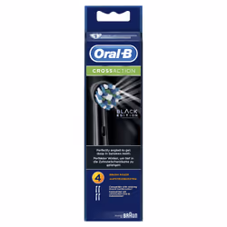 Oral-B 80318302 testina per spazzolino 4 pz Nero