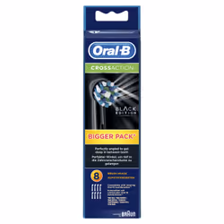 Oral-B 80318309 testina per spazzolino 8 pz Nero