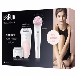 Braun Silk-épil 5 Wet&Dry Silk-épil 5 5-875 Beauty Set Per Le Prime Epilazioni 4-In-1 Wet&Dry Senza Fili – Epilatore Donna, Rasoio, Rifinitore, Kit Pulizia Viso - Vista aggiuntiva 5