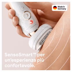 Braun Silk-épil 9 Flex 9-002 - Epilatore Elettrico Donna Bianco/Oro Con Testina Flessibile Per Un’Epilazione Più Semplice - Vista aggiuntiva 5