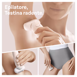 Braun Silk-épil 9 Flex 9-002 - Epilatore Elettrico Donna Bianco/Oro Con Testina Flessibile Per Un’Epilazione Più Semplice - Vista aggiuntiva 8
