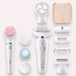Braun Silk-épil 9 Flex 9100 BS 40 pinzette Oro, Bianco - Vista aggiuntiva 5