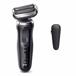 Braun Series 7 70-N1000s, Rasoio, Nero, LED, Batteria, Ioni di Litio, Batteria integrata