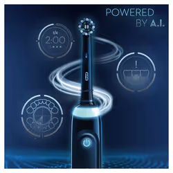 Oral-B Genius X Spazzolino Elettrico Ricaricabile 20100S Nero - Vista aggiuntiva 4