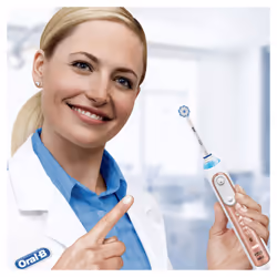 Oral-B Genius Spazzolino Elettrico Ricaricabile X 20100S Rosa Oro - Vista aggiuntiva 6