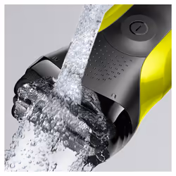 Braun Series 3 300 Rasoio Elettrico Barba, Nero/Verde Elettrico - Vista aggiuntiva 4