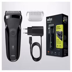 Braun Series 3 Shave&Style 300BT Rasoio Da Barba Elettrico Da Uomo, Nero - Vista aggiuntiva 7