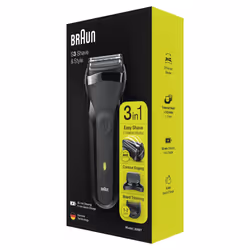 Braun Series 3 Shave&Style 300BT Rasoio Da Barba Elettrico Da Uomo, Nero - Vista aggiuntiva 8