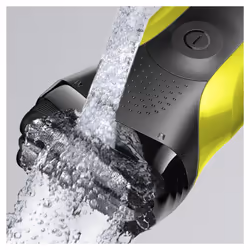Braun Series 3 Shave&Style 300BT Rasoio Da Barba Elettrico Da Uomo, Nero/Verde Elettrico - Vista aggiuntiva 7