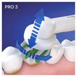 Oral-B PRO 80332089 spazzolino elettrico Adulto Blu - Vista aggiuntiva 5