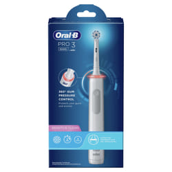 Oral-B 80332158 spazzolino elettrico Adulto Grigio, Bianco