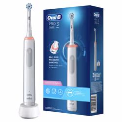 Oral-B 80332158 spazzolino elettrico Adulto Grigio, Bianco