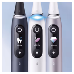 Oral-B iO - 9n - Spazzolino Elettrico Ricaricabile, 1 Spazzolino Bianco Esclusivo Con Tecnologia Magnetica Rivoluzionaria, Display A Colori, 1 Testina, 1 Custodia Da Viaggio Con Caricatore - Vista aggiuntiva 7