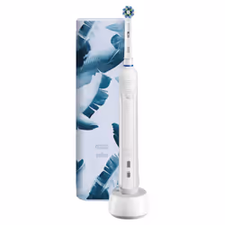 Oral-B 80337276 spazzolino elettrico Adulto Spazzolino rotante-oscillante Bianco - Vista aggiuntiva 5