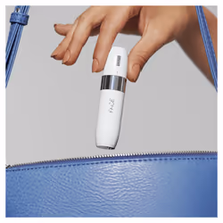 Braun Face FS1000 Mini Depilatore Donna, Depilazione Elettrica Viso, Facile E Veloce, Tocco Finale Per Baffetti, Mento E Guance, Per Un Make-up Più Semplice, Ideale In Viaggio, Con Luce Smartlight, Bianco - Vista aggiuntiva 5