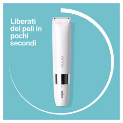 Braun Mini Rifinitore Corpo BS1000, Rifinitore Elettrico Corpo Uomo E Donna, Bianco - Vista aggiuntiva 4