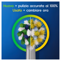 Oral-B CrossAction Testine Di Ricambio Con Tecnologia CleanMaximiser, Confezione Da 3 Pezzi - Vista aggiuntiva 7