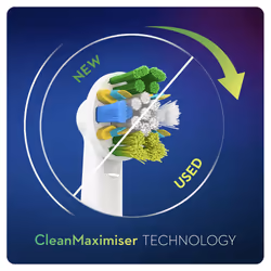 Oral-B FlossAction Testine Di Ricambio Con Tecnologia CleanMaximiser, Confezione da 3 Pezzi - Vista aggiuntiva 4