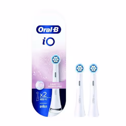 Oral-B iO Gentle cleaning, 2 pz, Bianco, Germania, Oral-B, iO, 74 mm