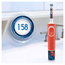 Oral-B Kids By Braun Spazzolino Elettrico Spider-Man - Vista aggiuntiva 5