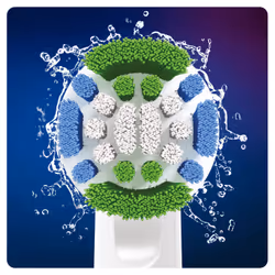 Oral-B Precision Clean Clean Maximiser Brush Heads 5 pz Blu, Bianco - Vista aggiuntiva 4