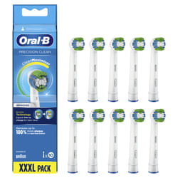 Oral-B Precision Clean 80339360 testina per spazzolino 10 pz Blu, Bianco